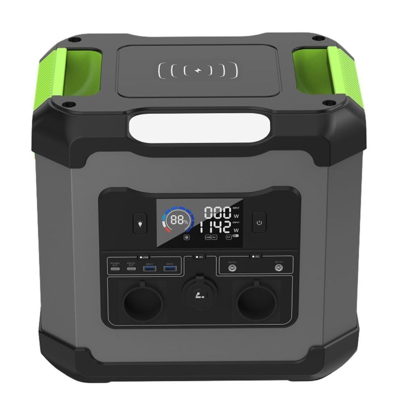 12V-13V/10A постоянный ток Выход 1500W/1344wh портативная электростанция для наружных бытовых нужд