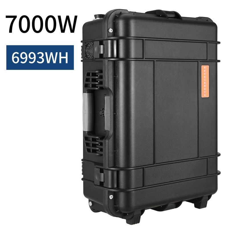 7000W/6993wh Солнечный генератор аварийная портативная электростанция для наружного и аварийного использования