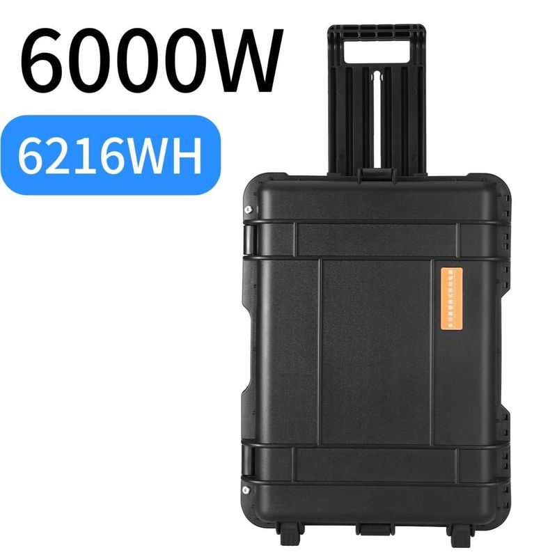 Внешний дом RV 6000W портативная электростанция с AC чистый синус волны и большой мощности