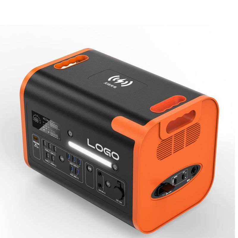 40ah/2200W зарядное устройство Встроенная литийная батарея Продолжительность жизни Po4 солнечный генератор электростанция