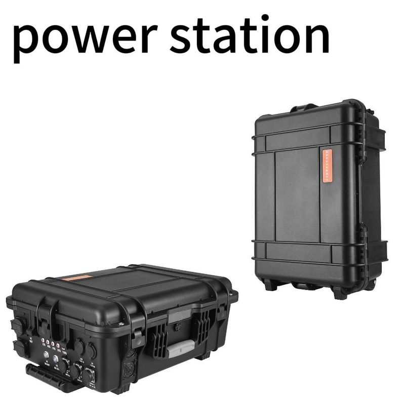 110V/220V AC выход Домашнее и кемпинговое портативное зарядное устройство 6000W 6212Wh с солнечной панелью USB