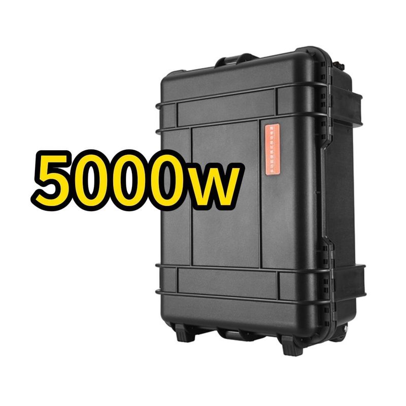 110V/230V5000W мощность солнечная портативная электростанция для дома RV наружной зарядный банк
