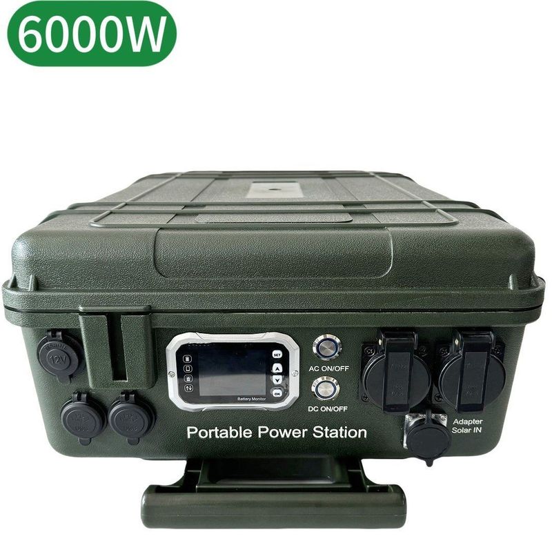 Чистый выход синусовой волны 6000W/5000W7000W Высокомощный аварийный источник питания для наружного использования