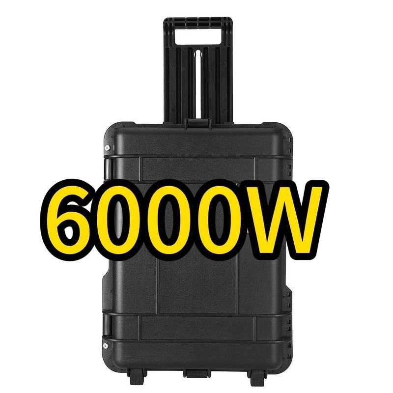 6000 Вт портативный 6216 Вт Кампинг 230 Вт Литий-железофосфатные батареи Электростанция для питания